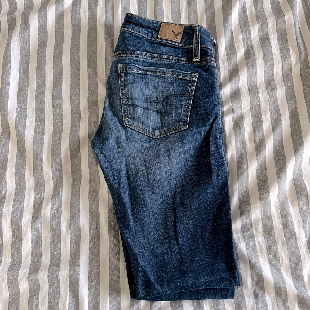American Eagle skinny super stretch jeggings size 0